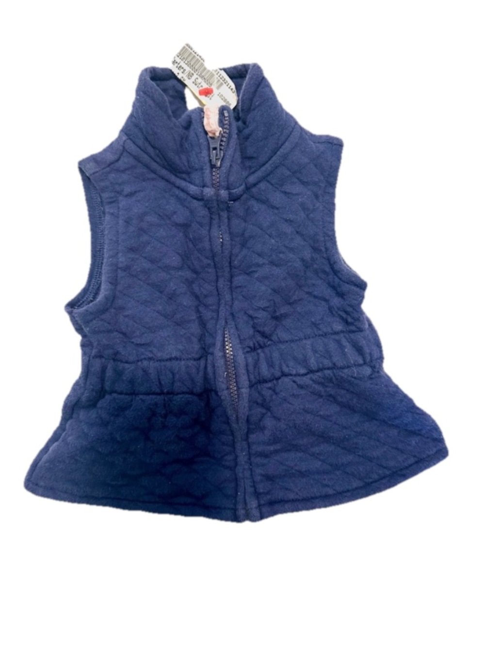 Carter's Navy Quilted Fleece Vest